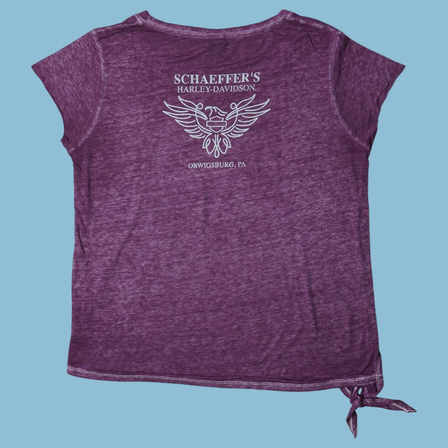 Vintage Harley Davidson Burnout T-Shirt - XL