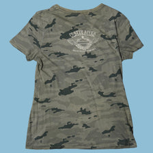 Vintage Harley Davidson Camo T-Shirt - M