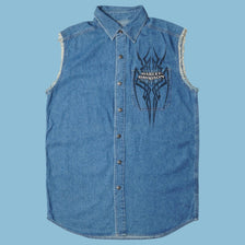 Vintage Harley Davidson Denim Weste - M