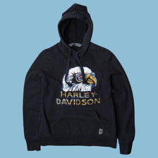 Vintage Harley Davidson Eagle Hoodie - M