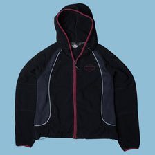 Vintage Harley Davidson Fleece Jacket - L