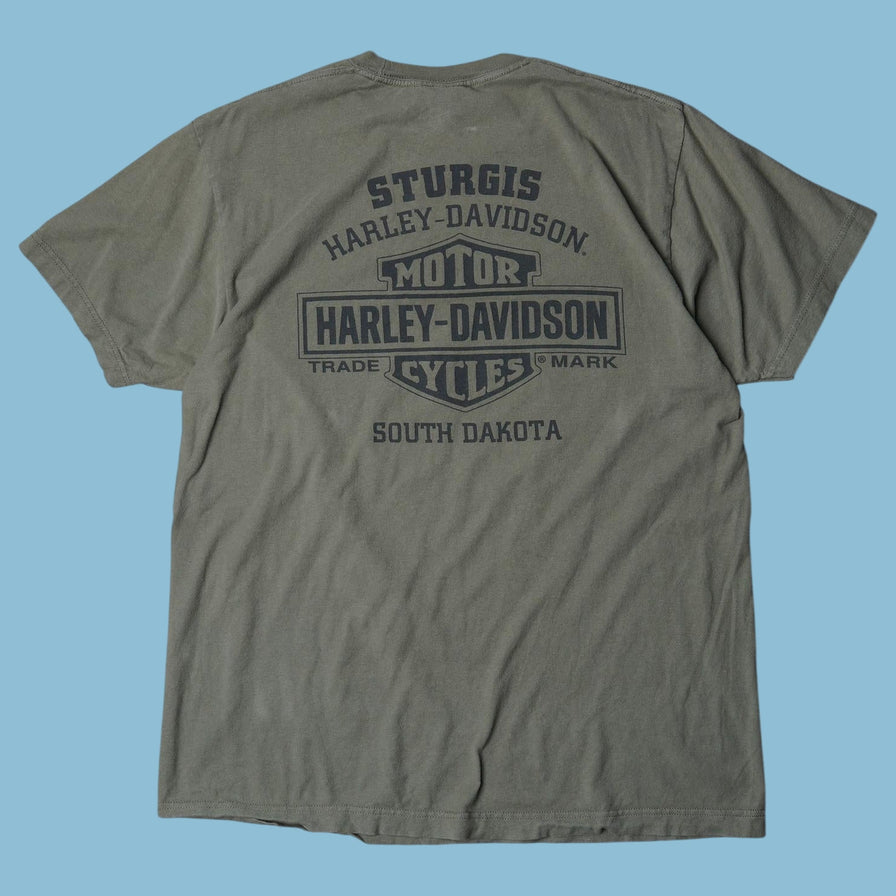 Vintage Harley Davidson Forged In Iron T-Shirt - L