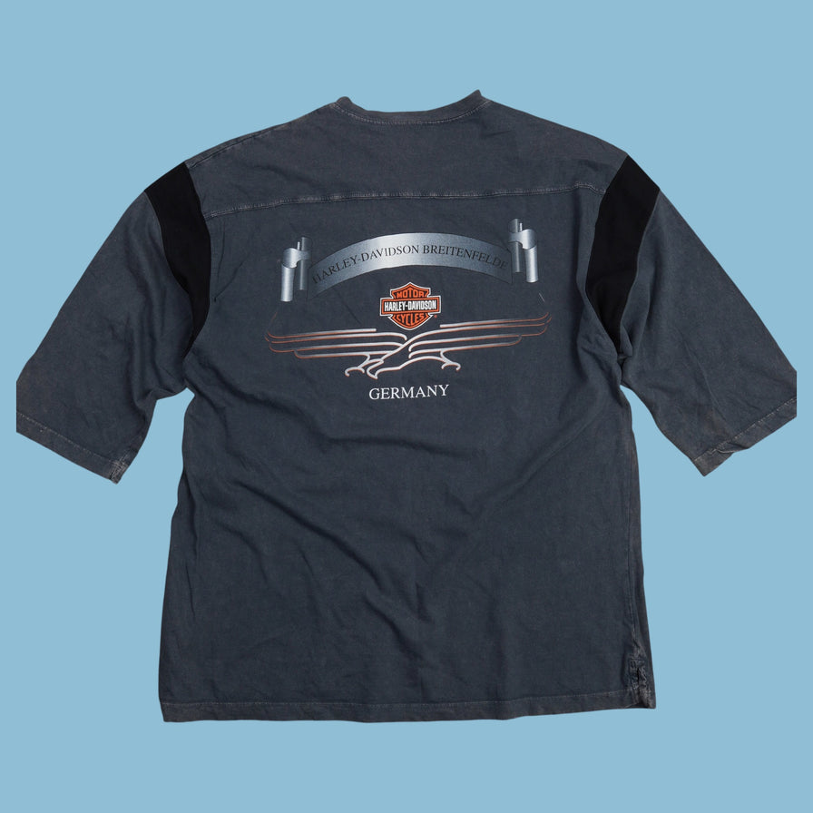 Vintage Harley Davidson Germany dreiviertel T-Shirt - XL - NFF Vintage