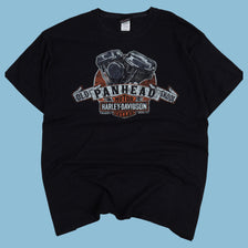Vintage Harley Davidson Hamburg T - SHirt - XL - NFF Vintage