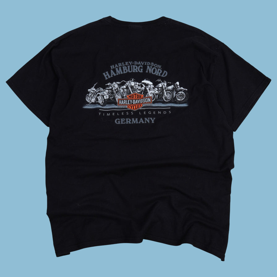 Vintage Harley Davidson Hamburg T - SHirt - XL - NFF Vintage