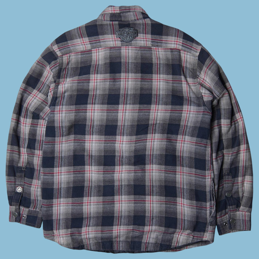 Vintage Harley Davidson Flanell Jacke - M