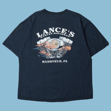 Vintage Harley Davidson Henley T-Shirt - XL