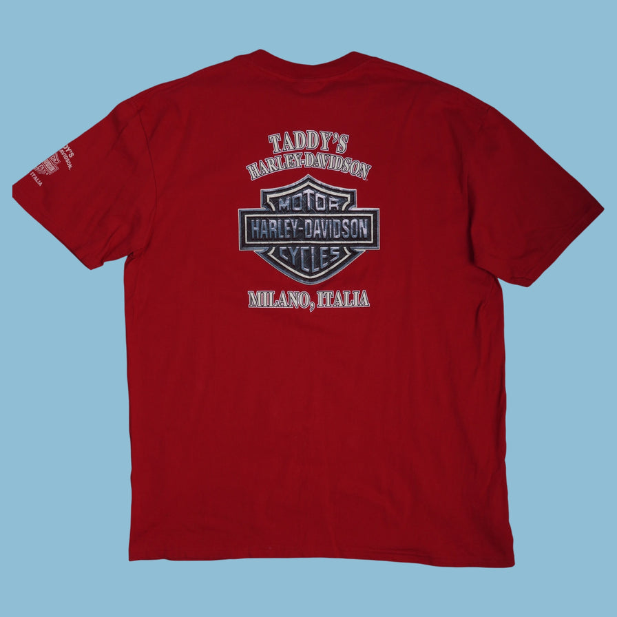 Vintage Harley Davidson Italien 2009 T-Shirt - XL - NFF Vintage