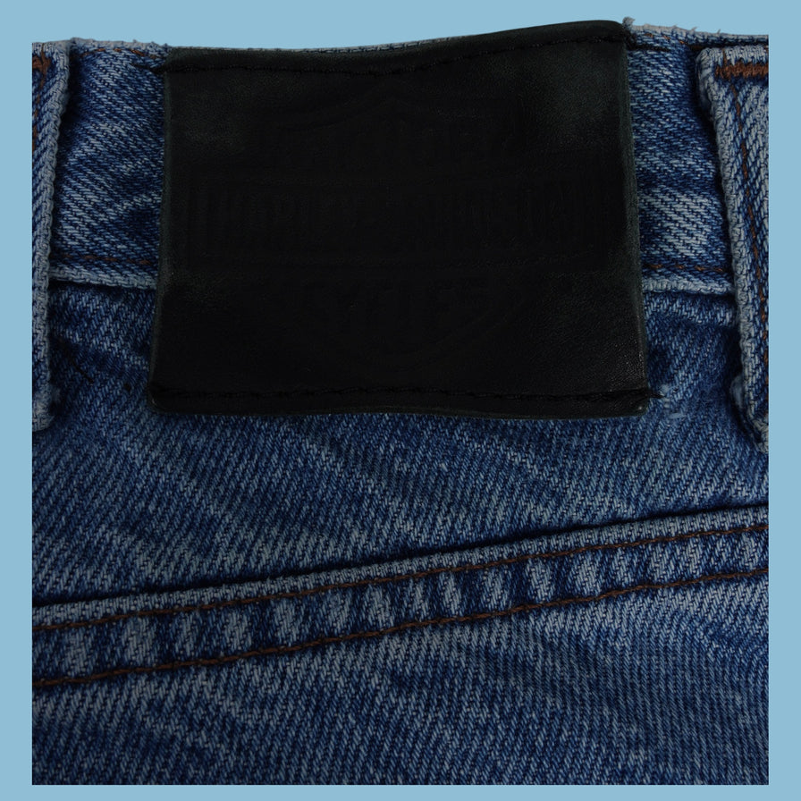 Vintage Harley Davidson Jeans Hose - 38 x 32 - NFF Vintage
