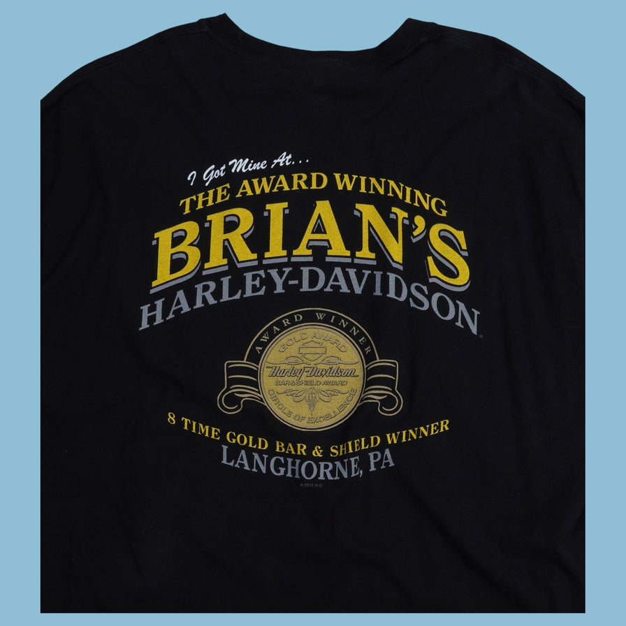 Vintage Harley Davidson Langhorne 2015 T-Shirt - 2XL - NFF Vintage