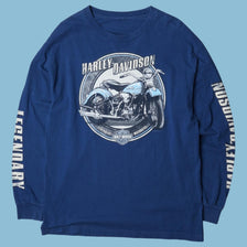 Vintage Harley Davidson Legendary Motorcycles Longsleeve - L