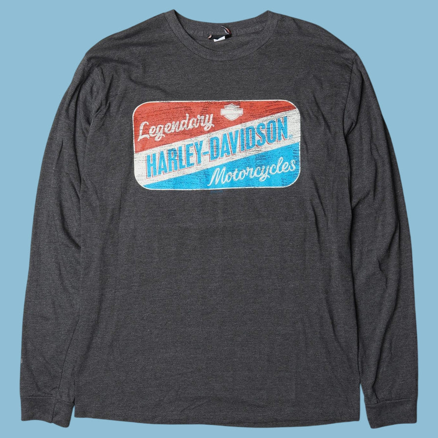 Vintage Harley Davidson Legendary Motorcycles Longsleeve - L