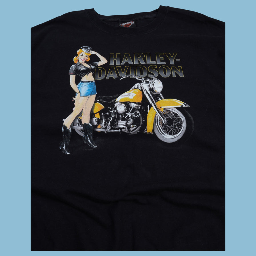 Vintage Harley Davidson Lübeck 2013 T-Shirt - XL - NFF Vintage