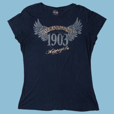 Vintage Harley Davidson Motorcycles 1903 Wings T-Shirt - L