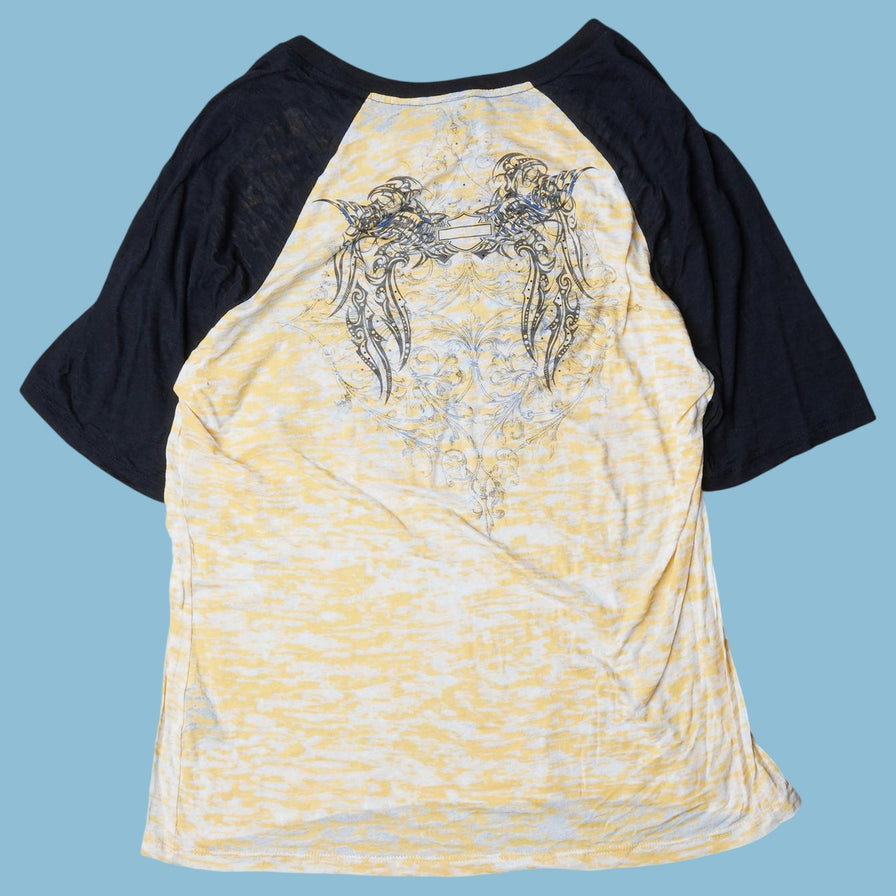 Vintage Harley Davidson Motorcycles Raglan T-Shirt - 2XL