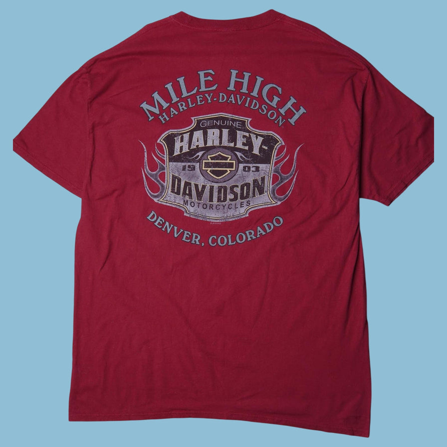 Vintage Harley Davidson Motorcycles T-Shirt - 2XL