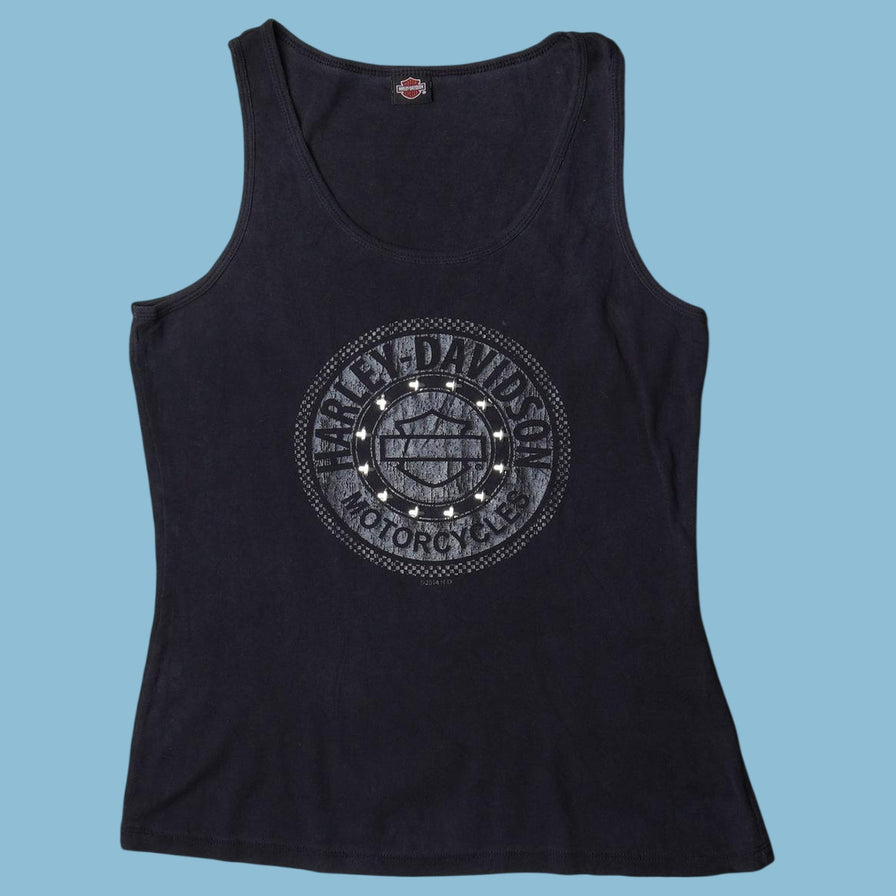 Vintage Harley Davidson Motorcycles Tank Top - L