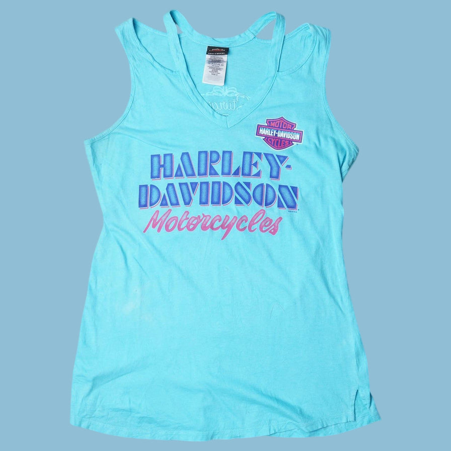 Vintage Harley Davidson Motorcycles Tank Top - S