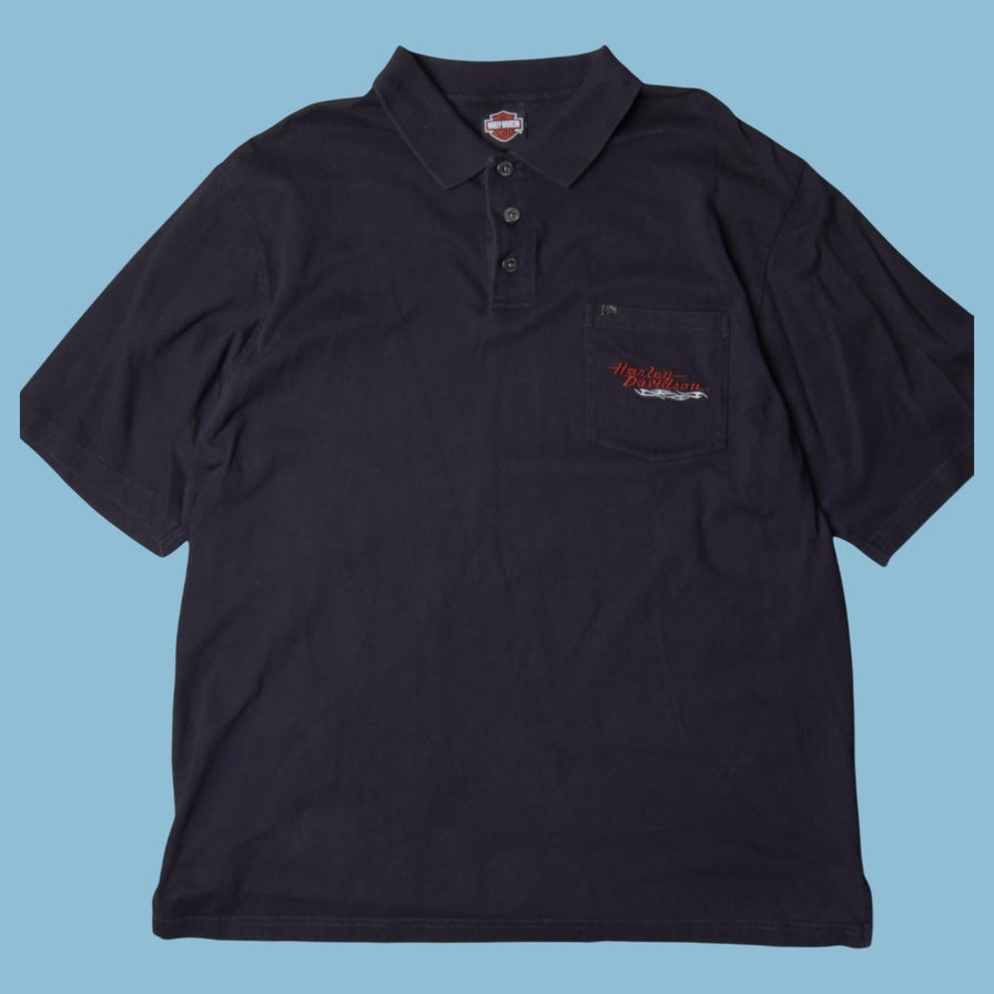 Vintage Harley Davidson Polo - 2XL