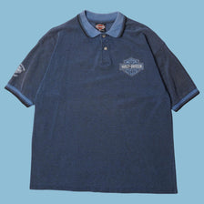 Vintage Harley Davidson Polo Shirt - XL