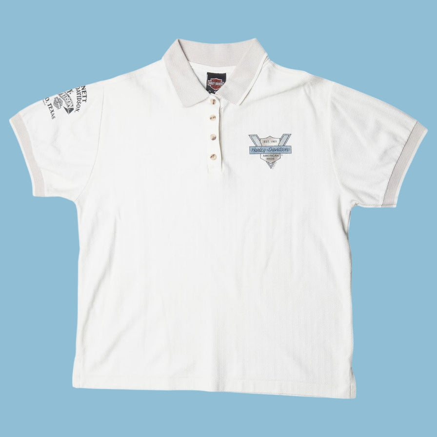 Vintage Harley Davidson Polo T-Shirt - M