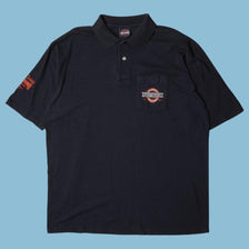 Vintage Harley Davidson Polo T-Shirt - XL