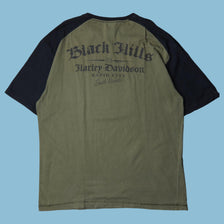 Vintage Harley Davidson Raglan T-Shirt - XL