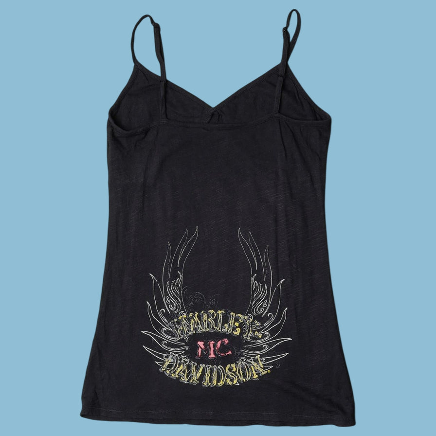 Vintage Harley Davidson Restless Spirit Skull Top - S