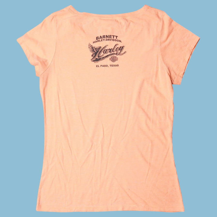 Vintage Harley Davidson Ride To Live T-Shirt - L