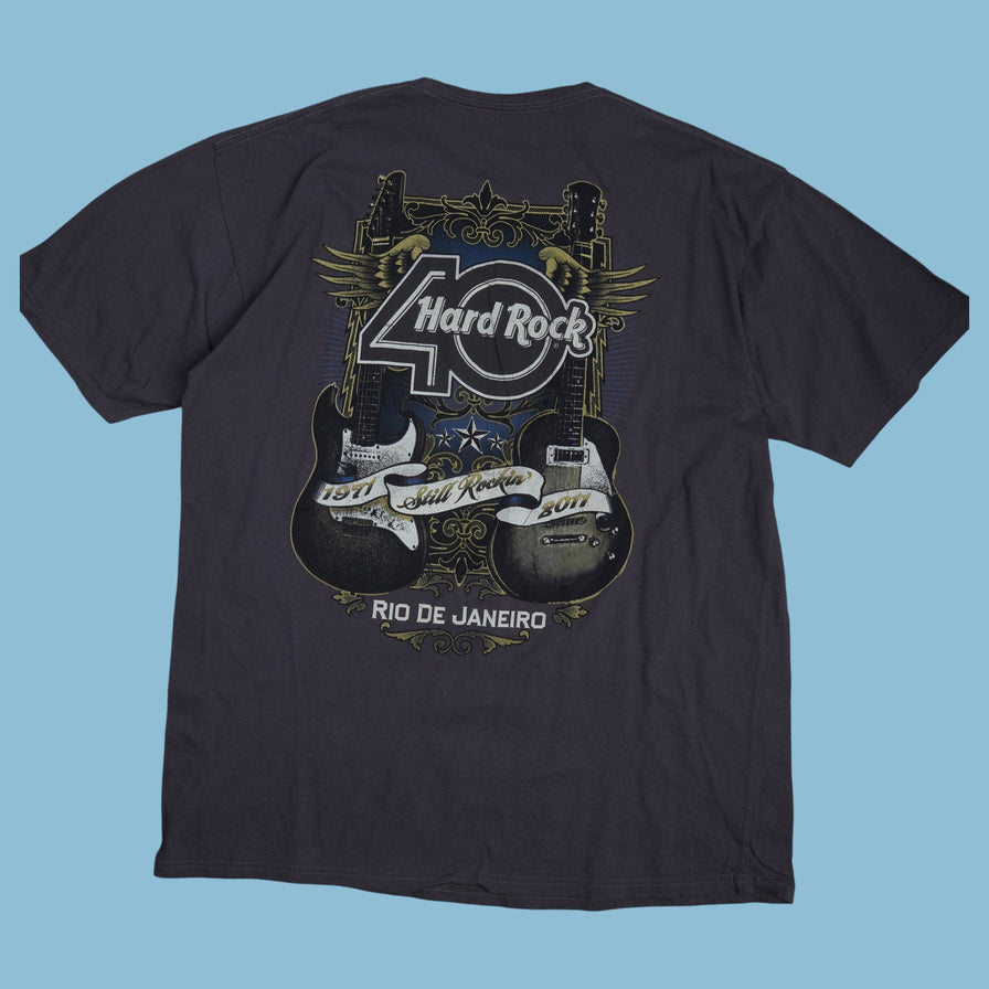 Vintage Harley Davidson Rio de Janeiro T-Shirt - XL - NFF Vintage