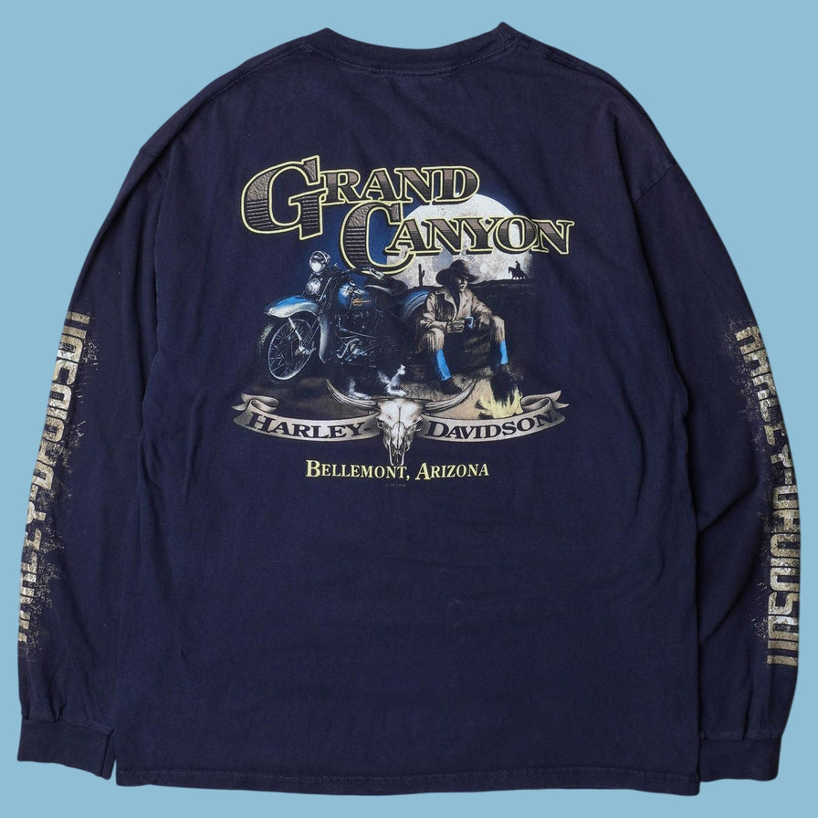 Vintage Harley Davidson Screw It Let's Ride Longsleeve - XL