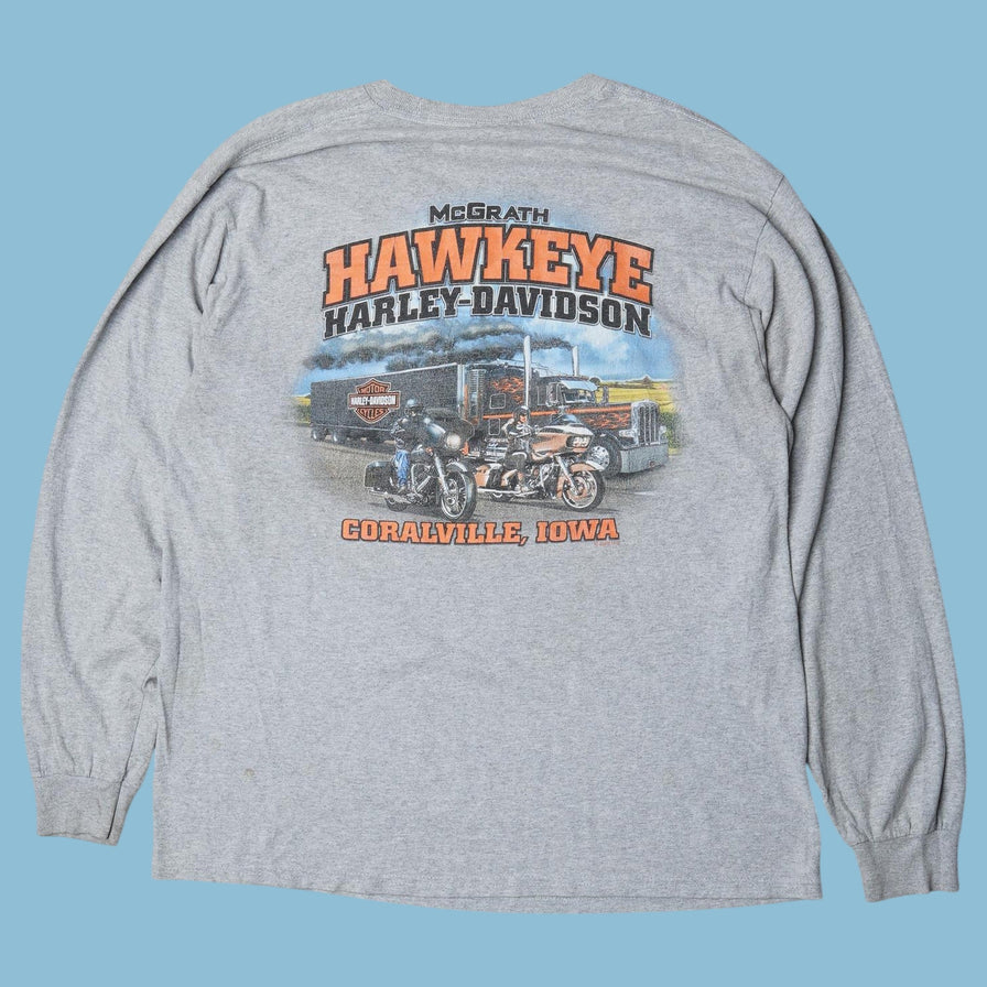 Vintage Harley Davidson Skull Longsleeve - L