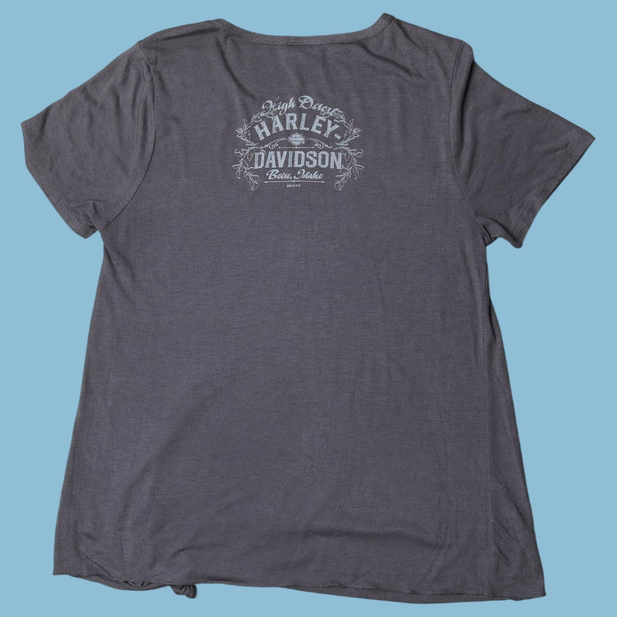Vintage Harley Davidson Skull Wings T-Shirt - M
