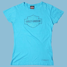 Vintage Harley Davidson Strass T-Shirt - M
