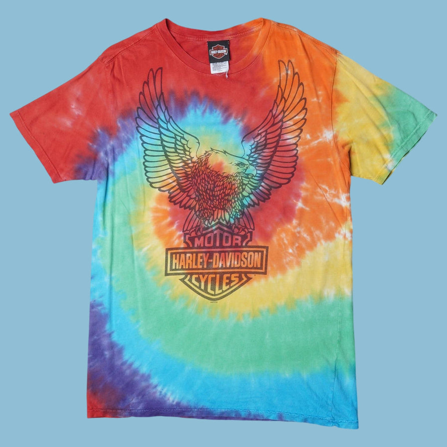 Vintage Harley Davidson Tie-Dye Eagle T-Shirt - M
