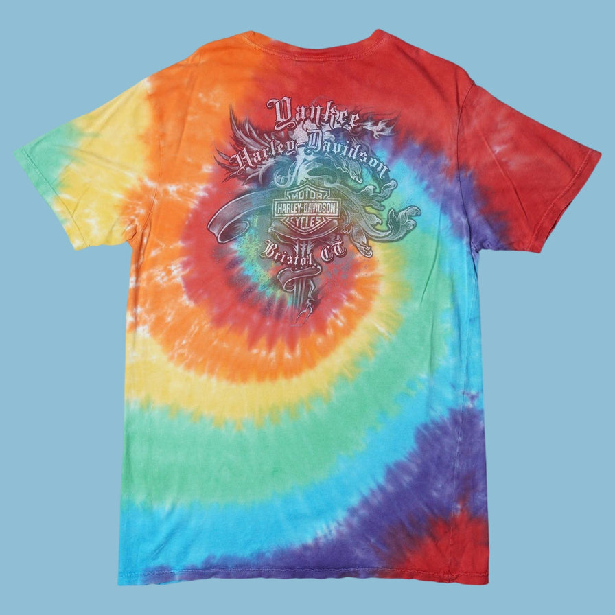 Vintage Harley Davidson Tie-Dye Eagle T-Shirt - M