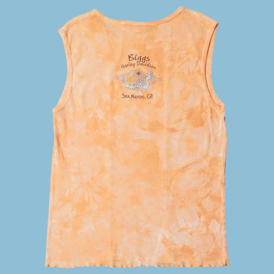Vintage Harley Davidson Tie-Dye Tank Top - XL