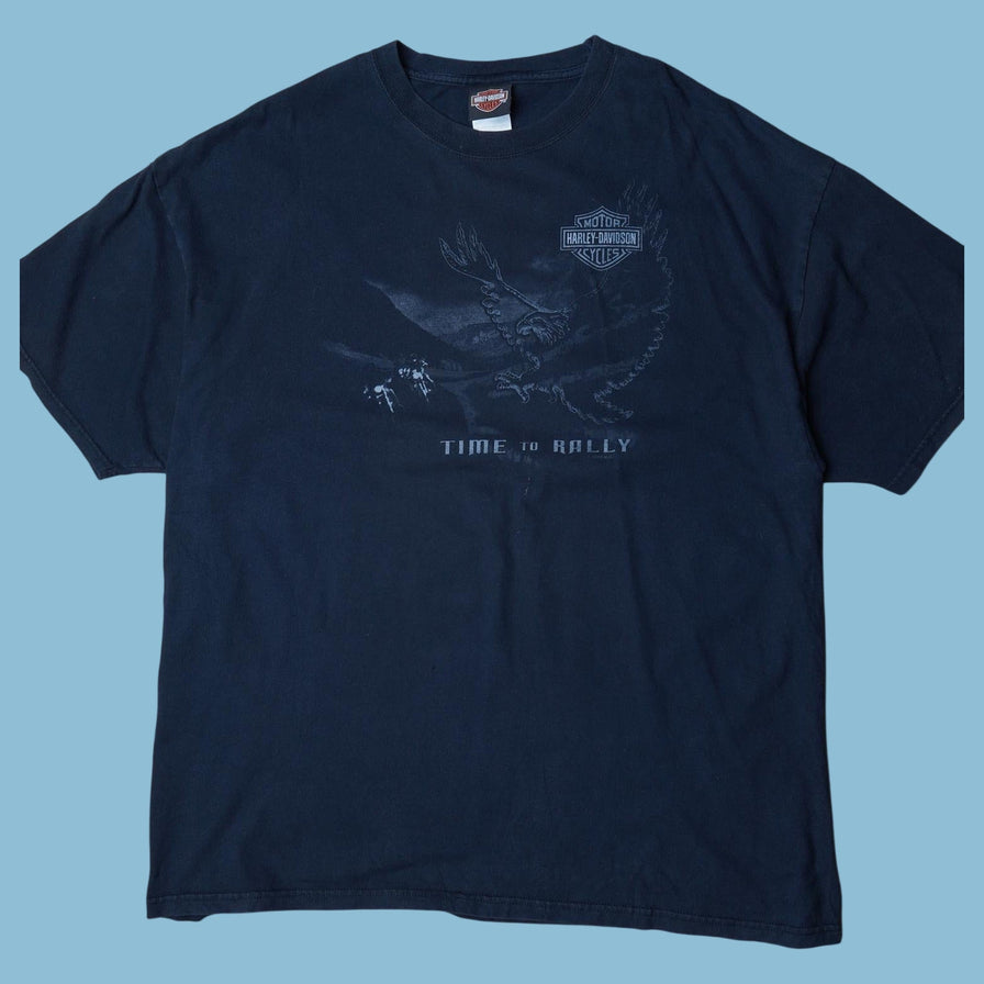 Vintage Harley Davidson Time to Rally T-Shirt - 2XL