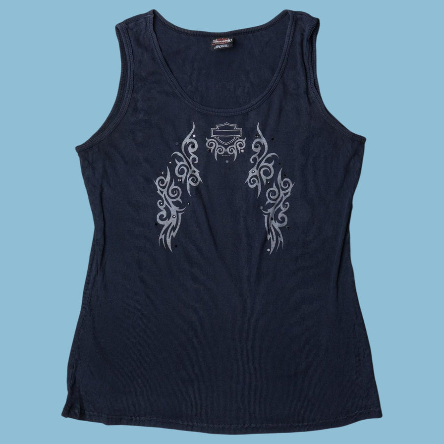 Vintage Harley Davidson Tribal Tank Top - 2XL
