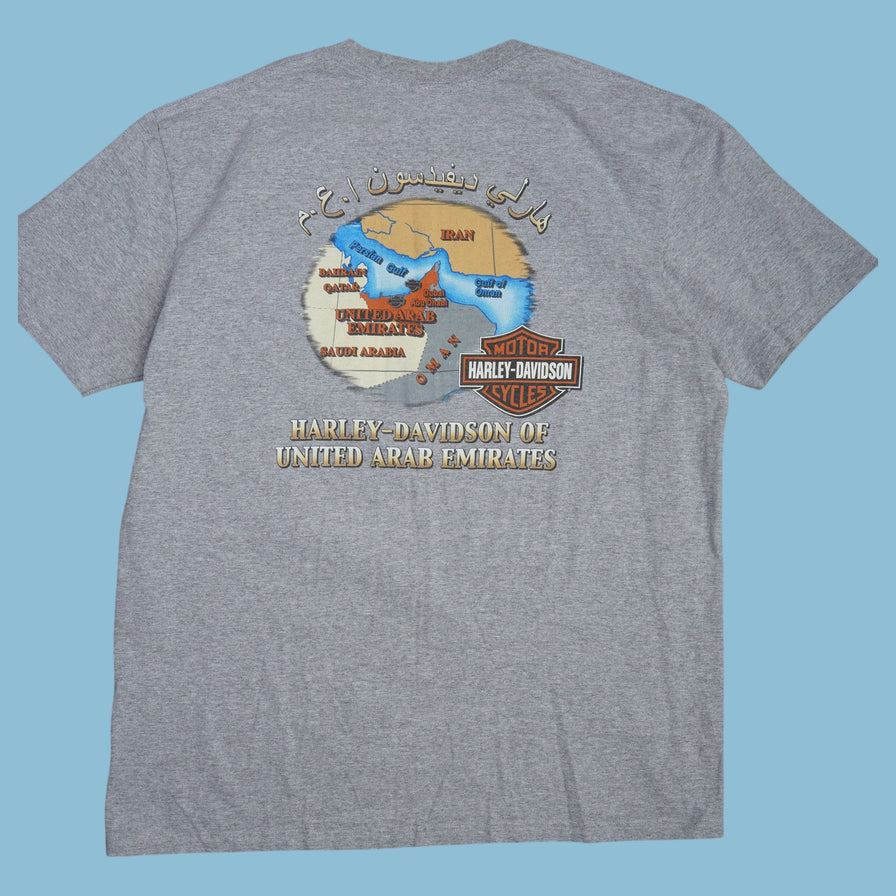 Vintage Harley Davidson United Arab Emirates 2009 T-Shirt - XL - NFF Vintage
