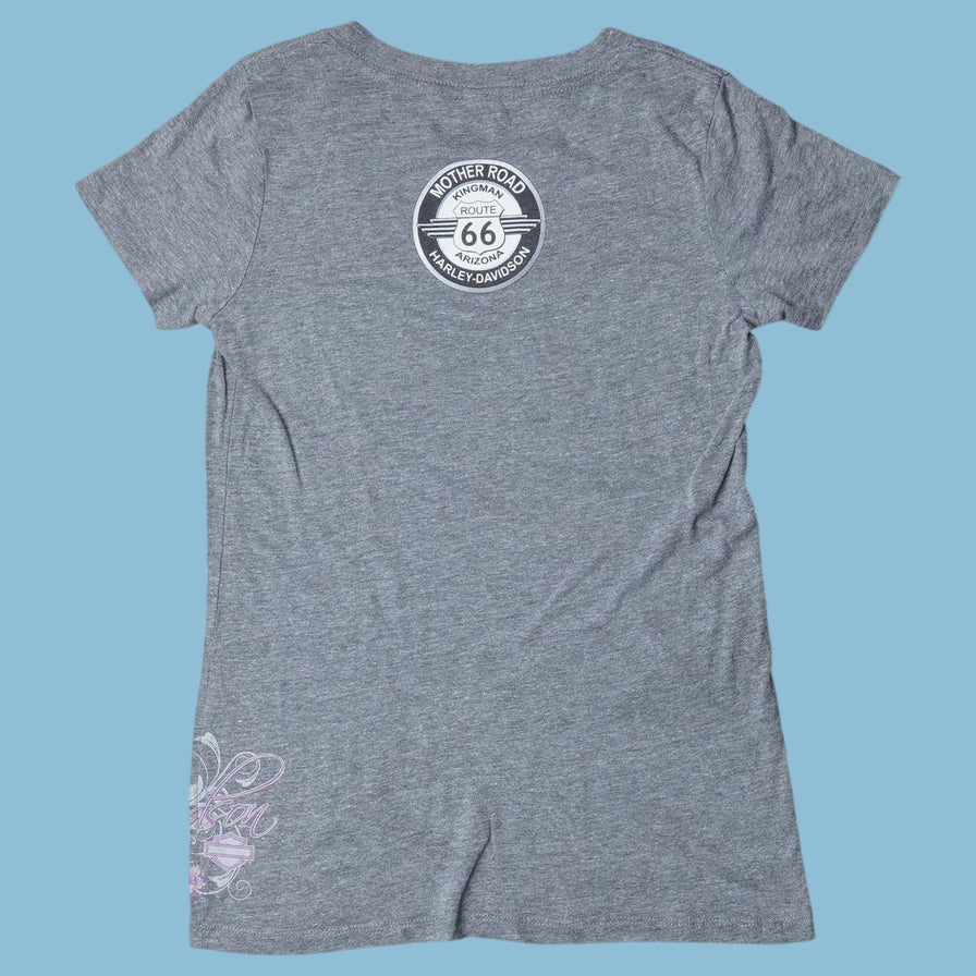 Vintage Harley Davidson V-Neck T-Shirt - M