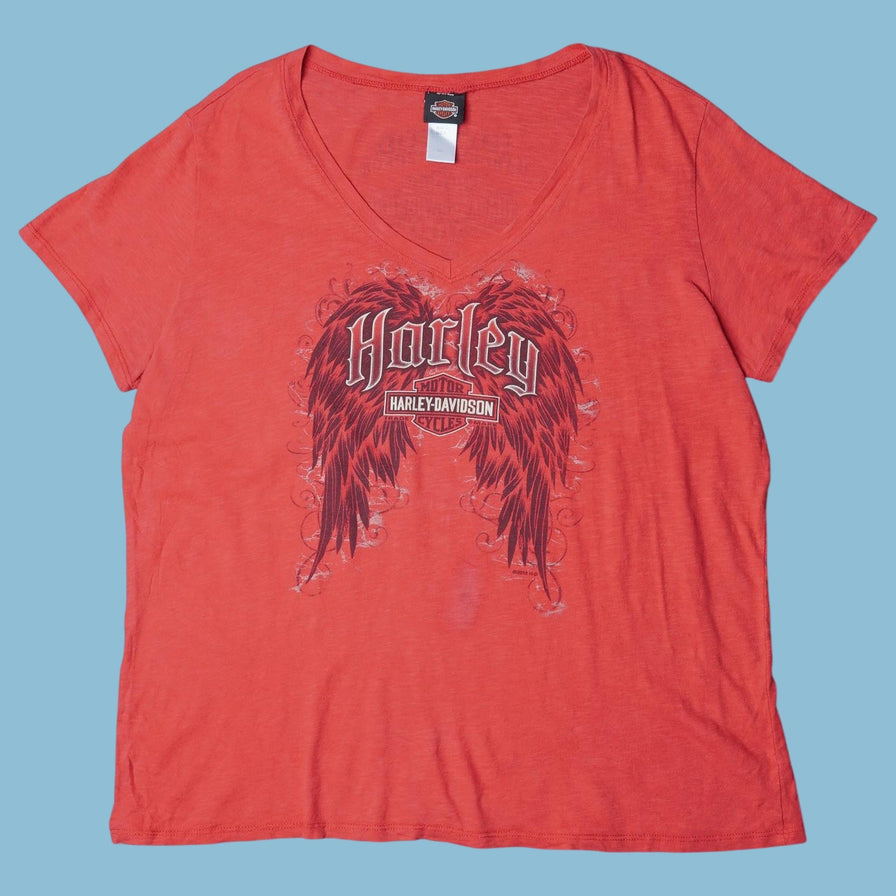 Vintage Harley Davidson Wings T-Shirt - 2XL