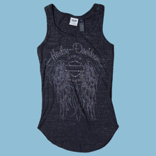 Vintage Harley Davidson Wings Tank Top - M