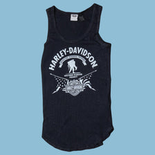 Vintage Harley Davidson Wounded Warrior Project Tank Top - M