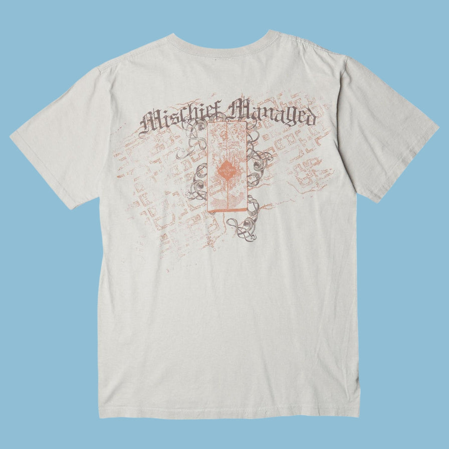 Vintage Harry Potter Marauder's Map T-Shirt - M