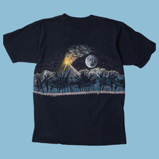 Vintage Hawaii 90s Volcano T-Shirt - L