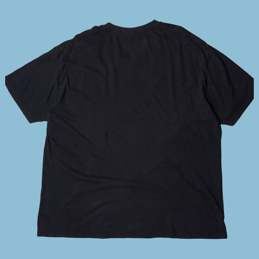 Vintage Helix Y2K Skull Wings T-Shirt - XL