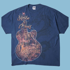 Vintage House of Blues Dragon Guitar T-Shirt - 2XL