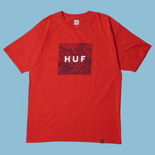 Vintage HUF Roses Box Logo T-Shirt - L