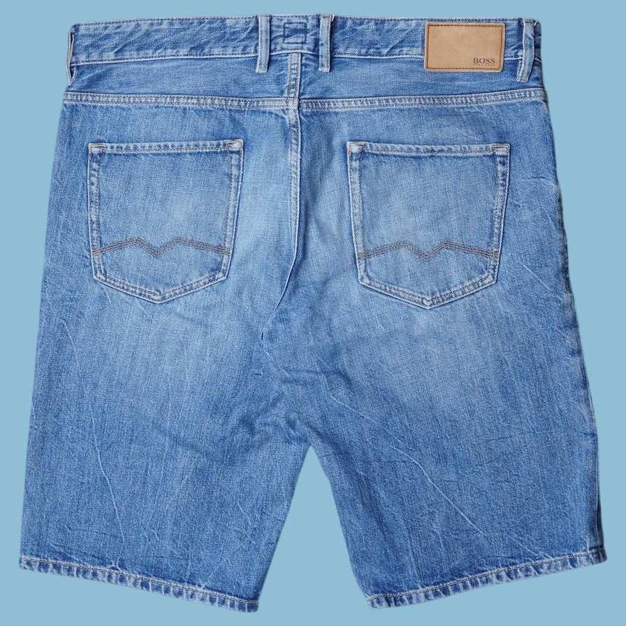 Vintage Hugo Boss Orange Shorts - 34
